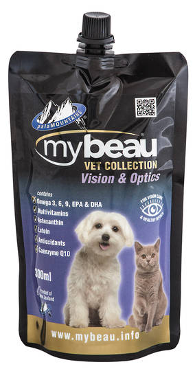 Mybeau Vision Care and Healthier Optics in Cats & Dogs 300ml Pouch
